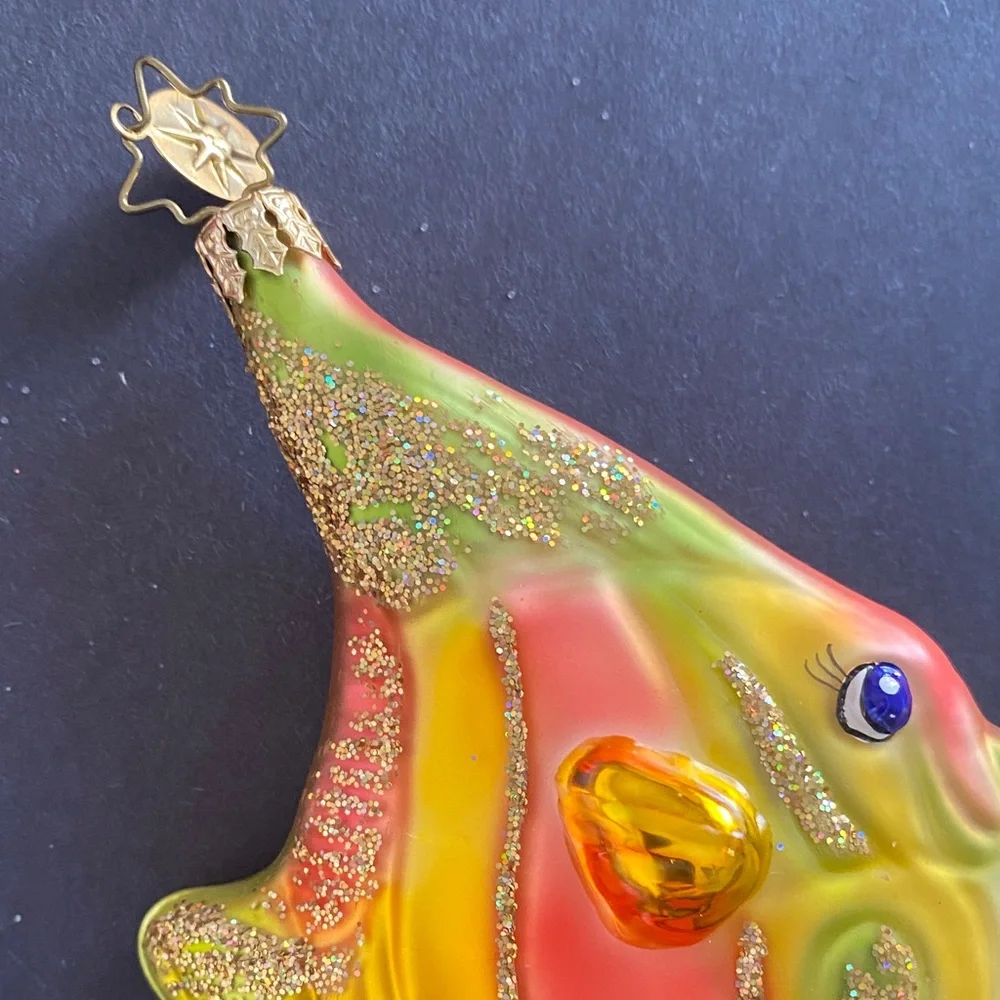 Christopher Radko Angel Fins Fish (rare)